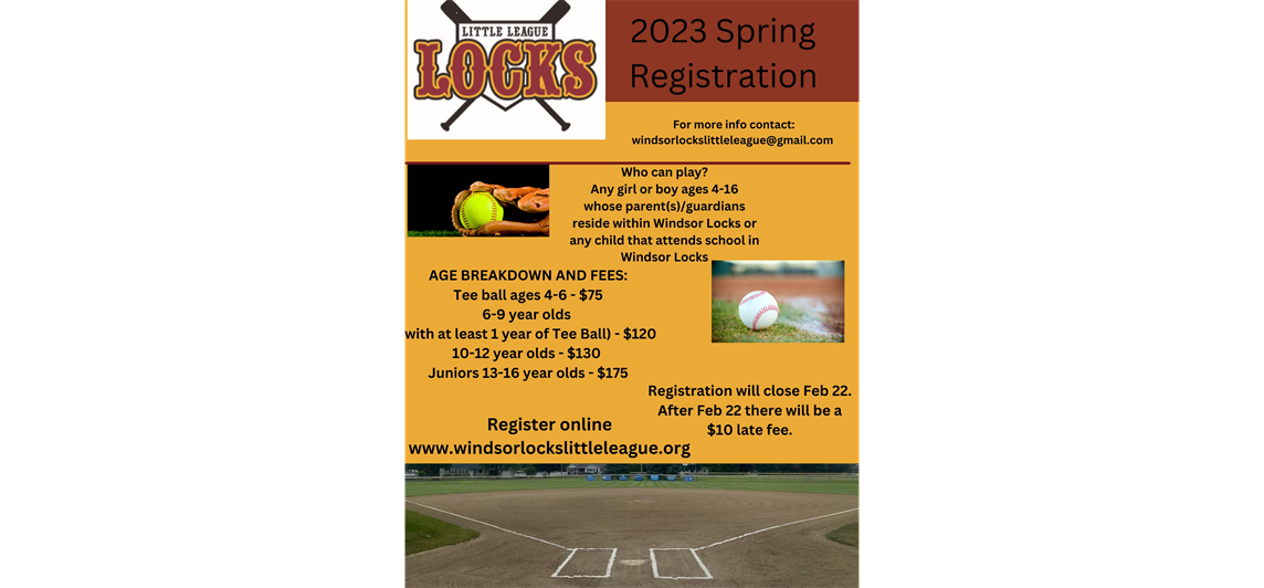 2023 Spring Registration 