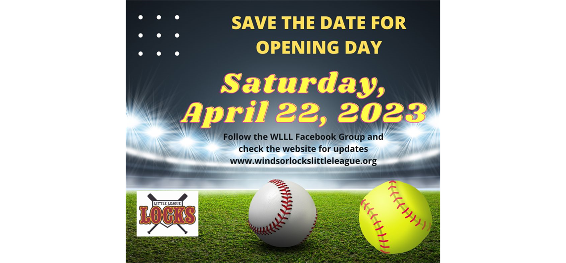 Opening Day Save the Date