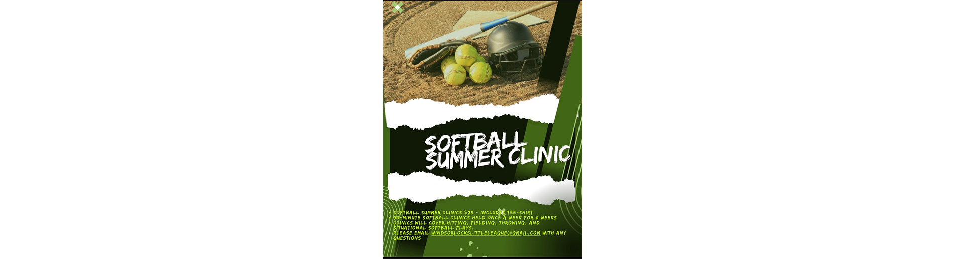 Softball Summer Clinics