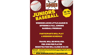 Fall Juniors Baseball